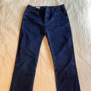 GAP 1969 'Real Straight' Dark Wash Jeans size 25r